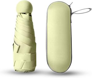 Mini Outdoor Personalized Custom Rain and UV Capsule <b>Umbrella</b> with Pouch - Product Image 5