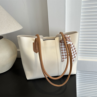 Nouveauté 2026 : Sac à bandoulière de luxe en PU pour femme, sac à main vintage populaire grande capacité avec foulards