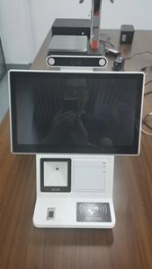 Nueva caja registradora de doble pantalla de 11,6 pulgadas RK3568 pantalla plana caja registradora todo en una máquina de sistemas de terminales POS - Product Image 3