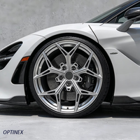 Jantes forgées sur mesure 5 branches 16 17 18 19 20 21 22 pouces 5x112 5x114.3 5x120 5x127 5x130 pour Mustang Corvette Porsche de course