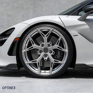 Jantes forgées sur mesure <span class=keywords><strong>5</strong></span> branches 16 17 18 19 20 21 22 pouces 5x112 5x114.3 5x120 5x127 5x130 pour Mustang Corvette Porsche de course - Product Image 2