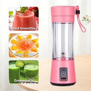Mini mixeur et <span class=keywords><strong>presse</strong></span>-<span class=keywords><strong>agrumes</strong></span> portable USB rechargeable pour la maison, avec 6 lames en fer, tasse à jus électrique, <span class=keywords><strong>presse</strong></span>-<span class=keywords><strong>agrumes</strong></span> pour voiture - Product Image 4