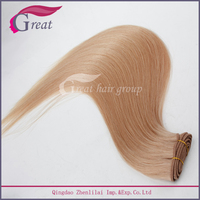 Extensions de cheveux Remy Genius à trame simple, qualité russe 100% humaine, trame fine, double tirage, teintes, pour salons, décoloration, prix usine
