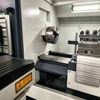 Tour CNC à banc plat CK6163E, portée 630 mm, alésage 104 mm, commande GSK980TC3, machine de tournage robuste pour tuyaux et cylindres