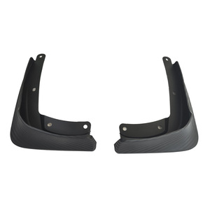 FOR Tesla <b>Model</b> 3 Mudguard TE1006-1 Carbon Fiber Front Right 24 25 Black Tire Deflector - Product Image 2