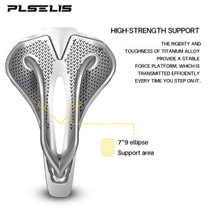 Plselis Road <span class=keywords><strong>Bike</strong></span> Specialized, coque inférieure intégrée en alliage de titane, surface imprimée en 3D, 150g, conception ergonomique, accessoires de vélo - Product Image 6
