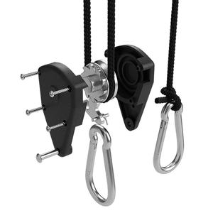 <span class=keywords><strong>Corde</strong></span> métallique de <span class=keywords><strong>suspension</strong></span> de longueur réglable de cintre de lumière de LED de qualité commerciale avec la poulie <span class=keywords><strong>en</strong></span> métal <span class=keywords><strong>pour</strong></span> la culture de plantes - Product Image 1