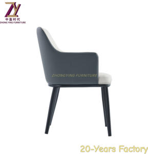 Comedor moderno Marco de metal moderno Estilo italiano Conferencia de lujo Habitación de hotel Patas de metal Sillas de comedor - Product Image 3