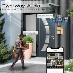 Cámara de Seguridad Inteligente para Exteriores Shenzhen, 2MP, WiFi, Inalámbrica, Panorámica e Inclinable, Visión Nocturna en Color, Detección Humana por IA, Impermeable - Product Image 4