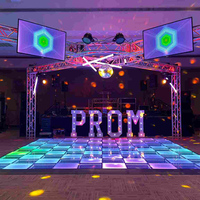 Piste de danse LED à effet étoilé avec technologie de piste de danse LED à pixels pour événements spéciaux et décoration de fêtes