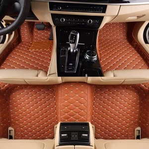 Alfombrillas de Coche de Cuero Antideslizantes de 10 mm de Grosor para Cadillac <span class=keywords><strong>Kona</strong></span> y NV200 ATS/XTS Modelos Traseros - Product Image 3