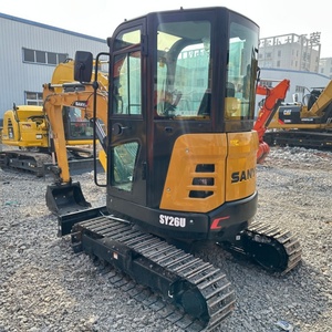 Used Sany Sy26U Euro 5 EPA Tier 4 Engine Excavadora Sany Sy60 Sy75 Sy95 Sy55 Sy26 Sy35 Crawler Sany <b>Mini</b> Excavator Sany Sy26U - Product Image 1