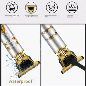 Vente en Gros Usine Tondeuse Cheveux Vintage T9 Professionnelle Acier Inoxydable Rasoir Tondeuse pour Coupe Cheveux Barbe Coiffeur - Product Image 6