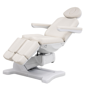 Sillón/Cama de Masaje Eléctrico Plegable y Portátil de 4 Motores, Ajustable, de PU, para Salón, con Esponja de Alta Densidad para Dormitorio - Product Image 4