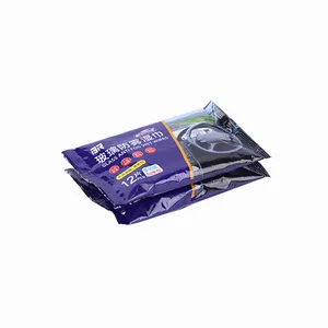 OEM Wholesale Car Interior Cockpit Cleaning Wet Wipes Auto Clean Vehicle Unscent Wipes