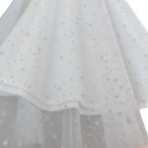 Elegante Vestido Formal de Lujo sin Mangas con Cuello Redondo para Niñas - Versión Coreana de Cintura Alta, Largo hasta la Rodilla, Estilo Princesa con Lazo - Product Image 5