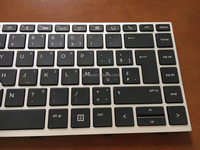 Clavier AZERTY français belge rétroéclairé avec pointeur pour ordinateur portable HP 840 G5, 846 G5, 745 G5 – Remplacement