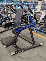 Machine à charge par disques de haute qualité, équipement de musculation personnalisable, machine de musculation, appareil d'entraînement aux soulevés latéraux assis pour salle de sport