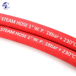 Filo ritardante di fiamma isolamento termico in silicone tubo vapore - Product Image 1