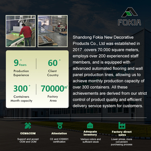 Lantai SPC Motif Kayu Timbul 4-8mm Langsung dari Pabrik Tahan Air untuk Ruang Tamu Kamar Tidur - Product Image 5