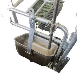 Sow trough thickness 1.42 stainless steel 450*360*225 pig feed trough