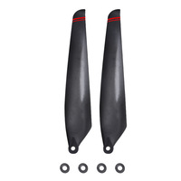 Hélices en carbone haute performance Black Horse pour drone XPeng P40 à pointe relevée et pliable XP2020