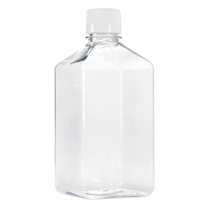 Clear Plastic Storage <b>Bottle</b> Wide Mouth 1000Ml Lab Container - Product Image 1