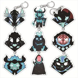 21 Styles New Hot Cartoon Jewelry Plastic Key Chains Crafts Solo Leveling Na Honjaman Mizushino Anime Acrylic Keychain Pendant