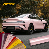 Film de Vinyle Liquide Rouge Roumain de Haute Qualité en TPU, PET, PVC – Rouleau de Vinyle Rouge Métallisé pour Recouvrement de Voiture