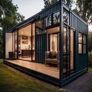 Customized Eco-friendly Detachable Container House Coffee <b>Bar</b> Outdoor 20ft House Sleeping Container House for Hotel - Product Image 3