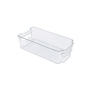 Transparent Refrigerator <b>Drawer</b> <b>Storage</b> <b>Box</b> Rectangle With Handle Large Capacity Food <b>Storage</b> Organizer - Product Image 1