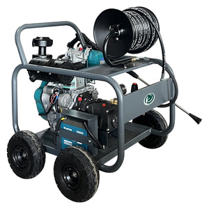 Nueva Hidrolimpiadora de Alta Presión <span class=keywords><strong>KEMEL</strong></span> de 18 HP con Motor Diésel para Limpieza y Descontaminación de Tuberías Químicas - Product Image 5