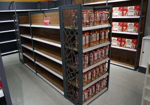 Scaffalatura per Supermercati HYPER HUB HB-06 OEM, Espositore Gondola, Attrezzatura per Negozi di Alimentari, Scaffale a 5 Ripiani in Polvere Epossidica Resistente - Product Image 6