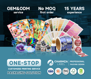 Basso MOQ stampa digitale personalizzata resistente all'acqua fogli adesivi per etichette con virgolette personalizzate stampa UV per espositori al dettaglio - Product Image 6