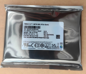 PM9A3 2.5 นิ้ว U.2 Internal SSD Gen4 X4 Nvme 7.68TB เซิร์ฟเวอร์โซลิดสเตตไดรฟ์ MZQL27T6HBLA-00A07 SSD - Product Image 6