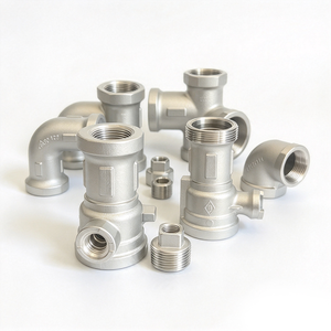VN OEM Stainless Steel Investment Casting Hex Coupling Reducer Threaded Pipe Fitting for Water Gas Piping System - Product Image 3