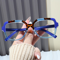 Nouvelles lunettes colorées anti-lumière bleue PC à la mode à bas prix Logo personnalisé