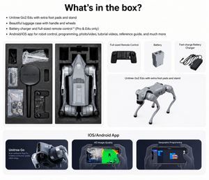 100 Percent Authentic Unitree Go2 Edu Standard Plus Quadruped Robot Dog 100 TOPS Research Education Robot - Product Image 2
