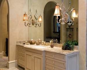 Gabinete de baño de madera de alta calidad con muebles de baño de tocador elegantes de nuevo diseño - Product Image 4