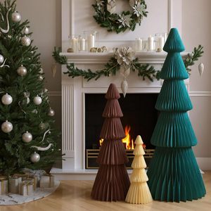 Adornos Ecológicos para Árbol de Navidad, Juego de Adornos de Papel con Imán para el Hogar - Product Image 2