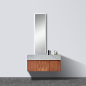 Light Green Two Drawers <strong>Bathroom</strong> Vanity Modern Wall Hung <strong>Bathroom</strong> Furniture for Bath Storage <strong>Cabinet</strong> with Mirror and <strong>Sink</strong> - Product Image 6
