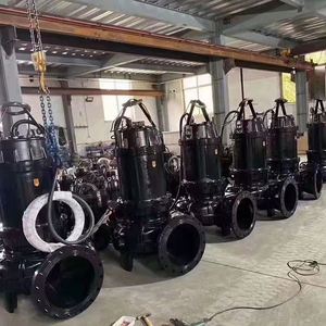 WQ 4kw 380v High Quality Large Flow <b>Submersible</b> Sludge <b>Pumps</b> Waste Water <b>Pump</b> for Wastewater Treatment - Product Image 4
