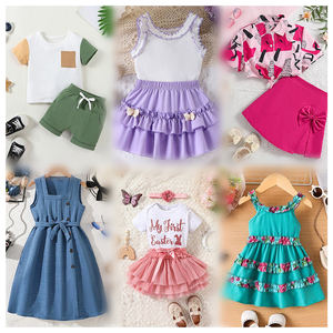 Wholesale Kids Clothes Bales Randomly Shipped Kids Apparel for Summer Wear for 0~10 Year Old Girls Boys Children <b>Mix</b> Pure Sets - Product Image 6