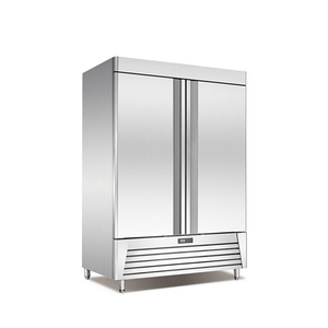 Refrigerador/Congelador Vertical Comercial de Acero Inoxidable con Control Digital y Congelación Rápida - Product Image 3