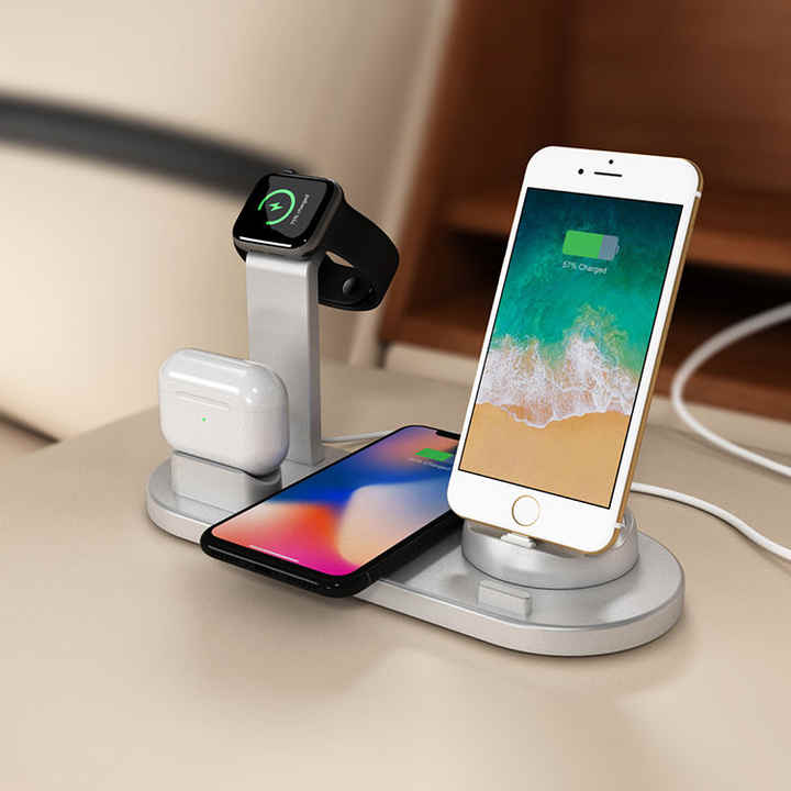 LSLJS Car Mount Charger, Auto Clamping Wireless Magnetic Charger For...