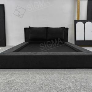 Cama doble de madera maciza superventas precio directo de fábrica almacenamiento ecológico cama <span class=keywords><strong>marital</strong></span> para dormitorio principal - Product Image 4
