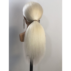 Prix d'usine - Tête de mannequin en poils de yak 100% (55 cm, 230 g) <span class=keywords><strong>pour</strong></span> entraînement facial européen, avec épaules uniquement, personnalisable - Product Image 3
