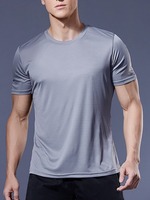 PRO serisi erkek nefes hafif nem esneklik spor salonu Run Top-Premium sınır ötesi atletik gömlek yaz egzersizler için