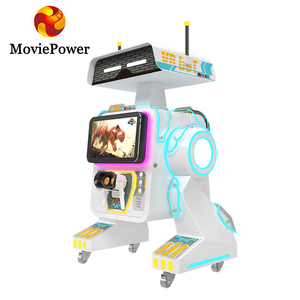 Nouvelle Arrivée Simulateur de Réalité Virtuelle 9D VR Robot Jeu de Tir Vidéo Machine de Jeu d'Arcade pour Parc d'Attractions Machine 9D VR - Product Image 1