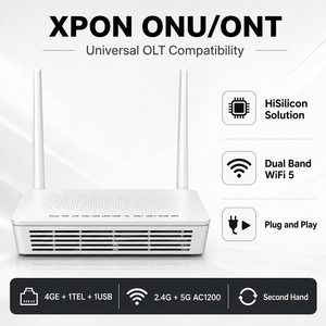 EG8145V5-ws12 old fiber optic <b>router</b> Gigabit Cat XPON 4GE+1TEL+1 USB 2.4G+5G (AC1200) FTTH - Product Image 2